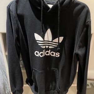 black adidas hoodie